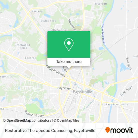 Mapa de Restorative Therapeutic Counseling