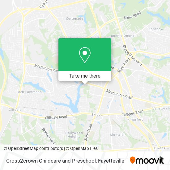 Cross2crown Childcare and Preschool map