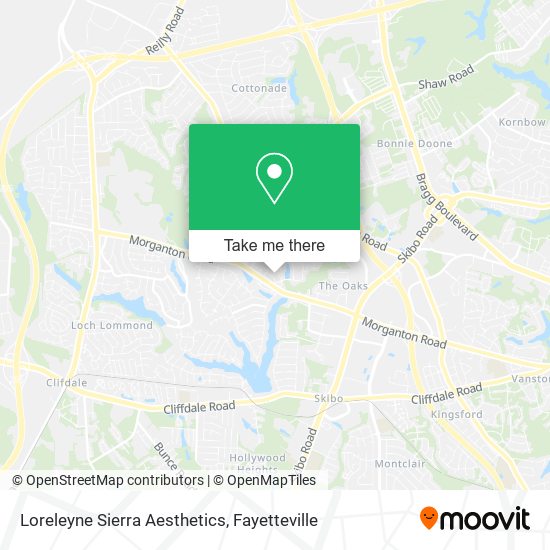 Loreleyne Sierra Aesthetics map
