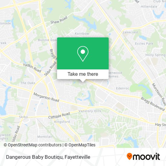 Dangerous Baby Boutiqu map