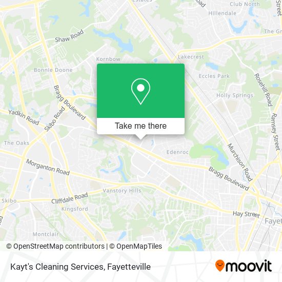 Kayt's Cleaning Services map