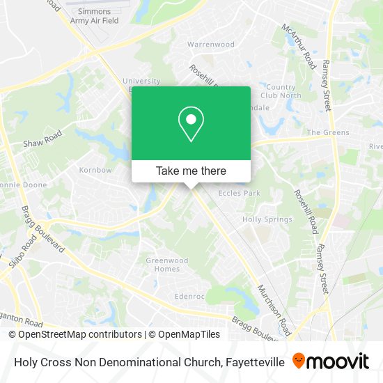 Holy Cross Non Denominational Church map