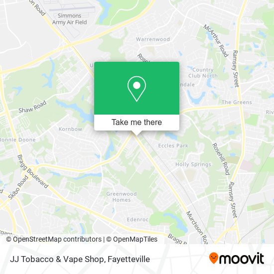 JJ Tobacco & Vape Shop map