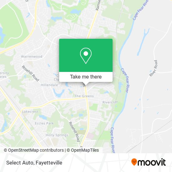 Mapa de Select Auto