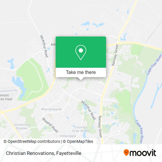 Christian Renovations map
