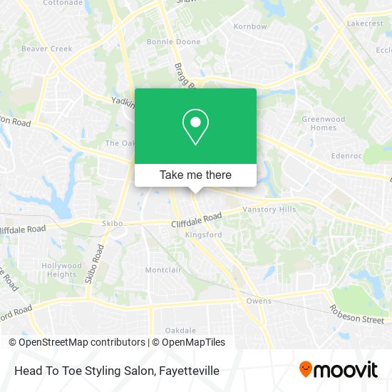 Mapa de Head To Toe Styling Salon