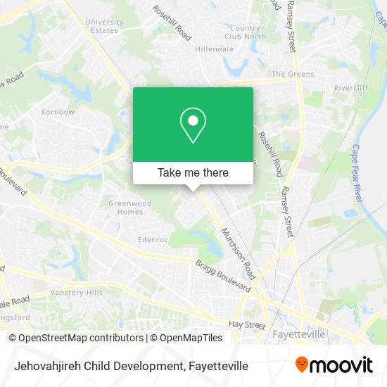 Mapa de Jehovahjireh Child Development