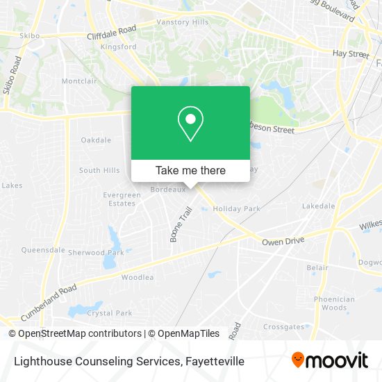 Mapa de Lighthouse Counseling Services