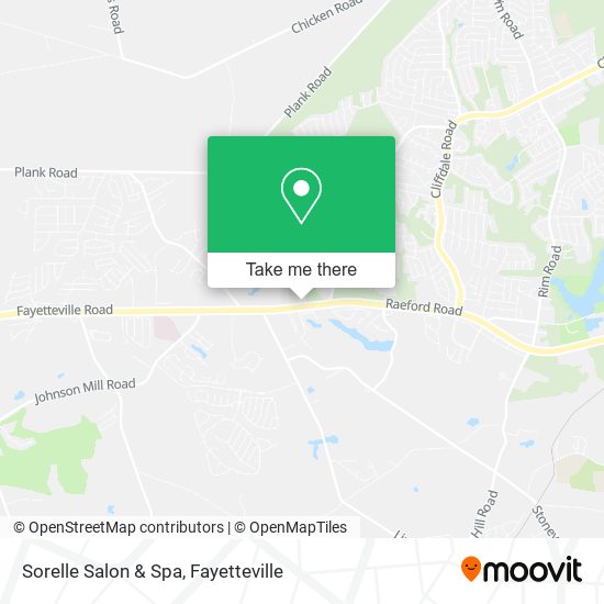 Mapa de Sorelle Salon & Spa
