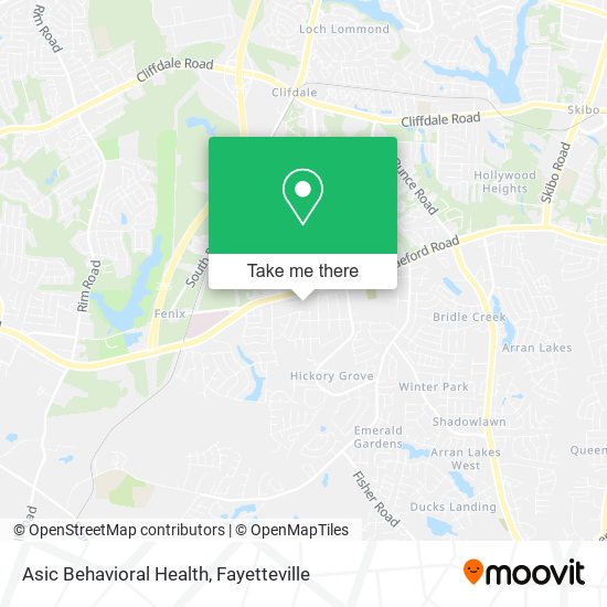 Asic Behavioral Health map