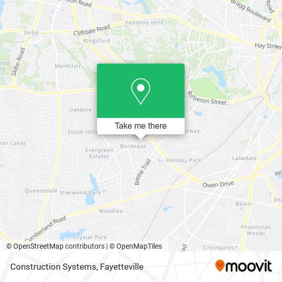 Construction Systems map