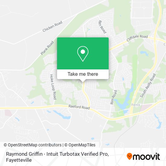 Raymond Griffin - Intuit Turbotax Verified Pro map