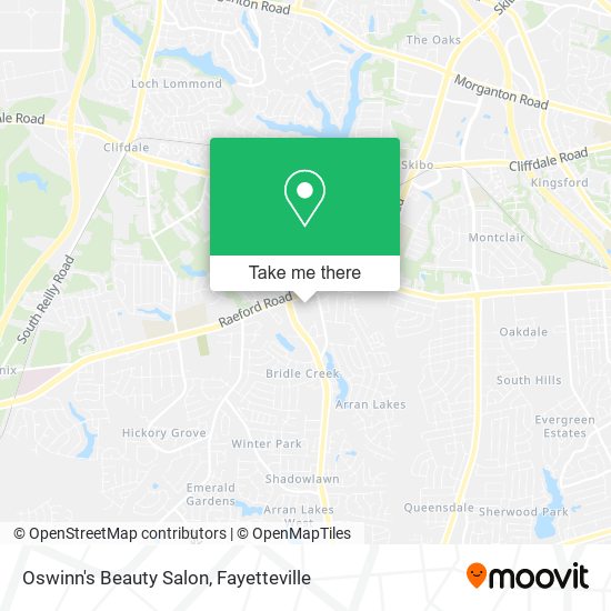 Oswinn's Beauty Salon map