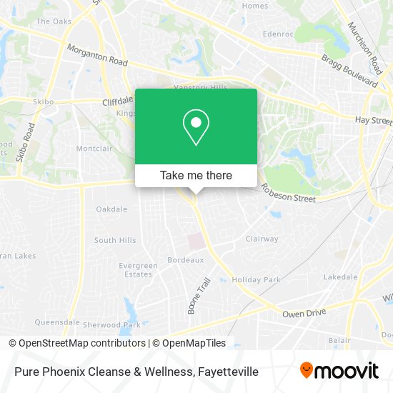 Mapa de Pure Phoenix Cleanse & Wellness