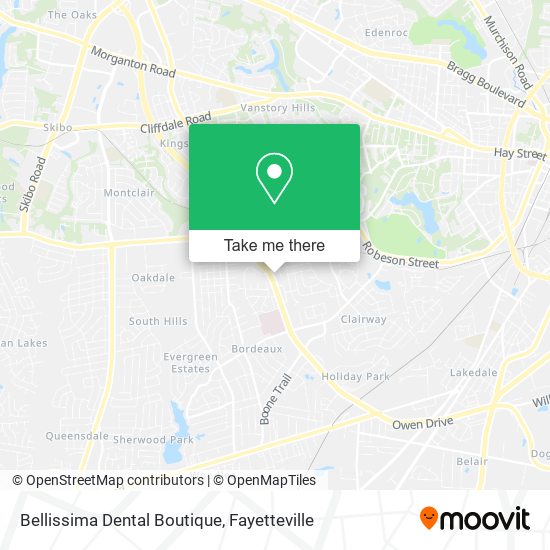 Mapa de Bellissima Dental Boutique