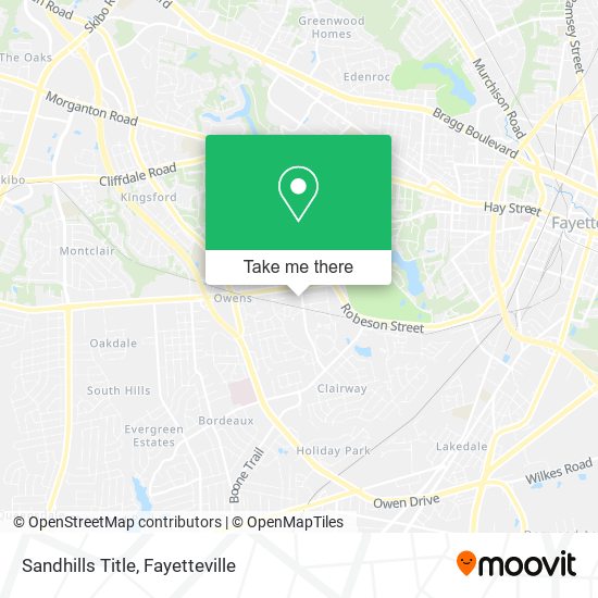 Sandhills Title map
