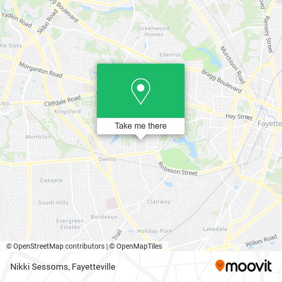 Mapa de Nikki Sessoms