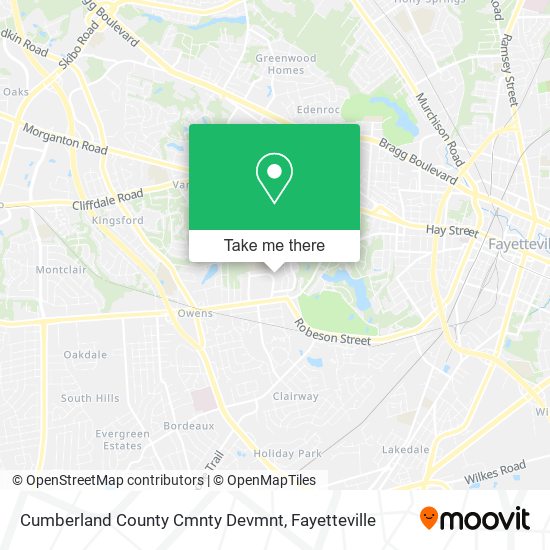 Cumberland County Cmnty Devmnt map