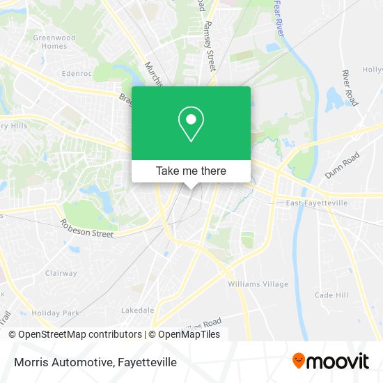 Morris Automotive map