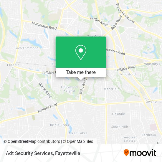 Adt Security Services map