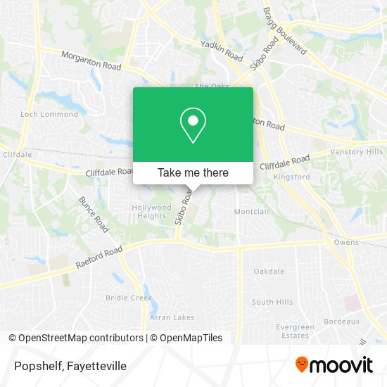 Mapa de Popshelf