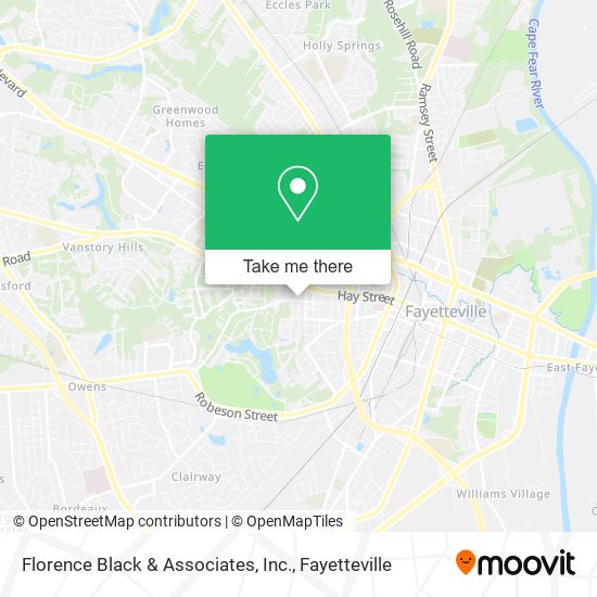 Florence Black & Associates, Inc. map