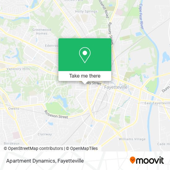 Apartment Dynamics map