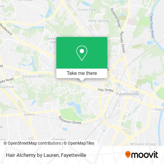 Hair Alchemy by Lauren map