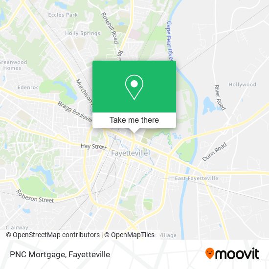 Mapa de PNC Mortgage