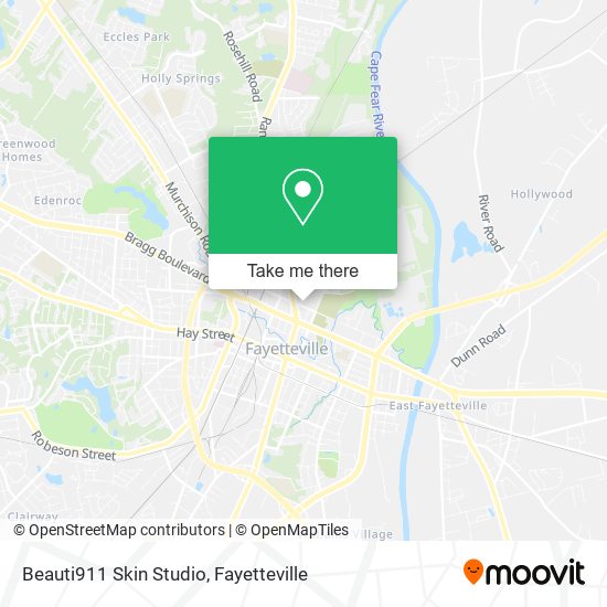 Beauti911 Skin Studio map