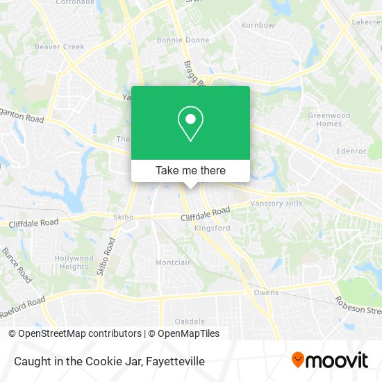 Caught in the Cookie Jar map