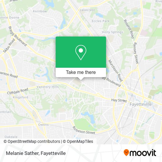 Melanie Sather map