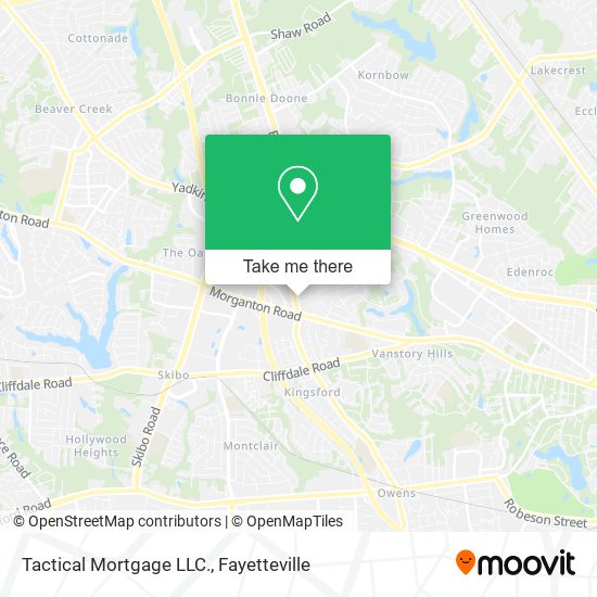 Mapa de Tactical Mortgage LLC.