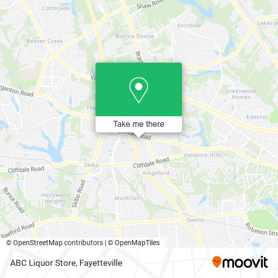 ABC Liquor Store map