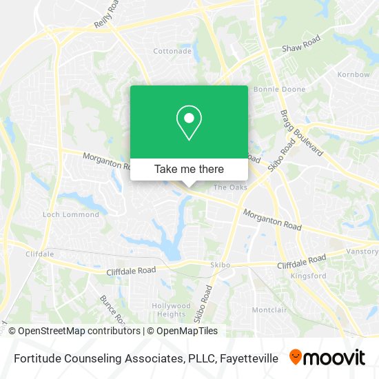 Mapa de Fortitude Counseling Associates, PLLC