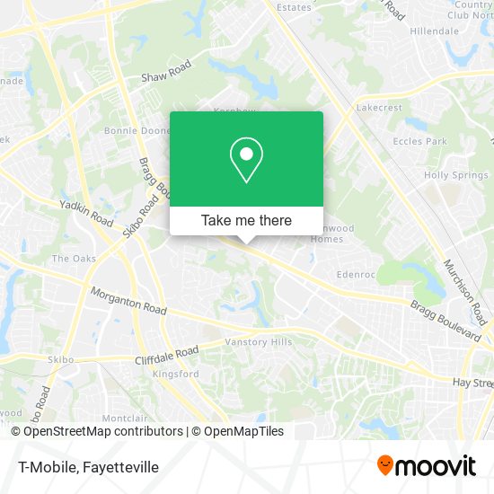Mapa de T-Mobile