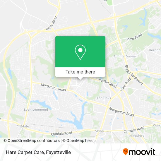 Hare Carpet Care map