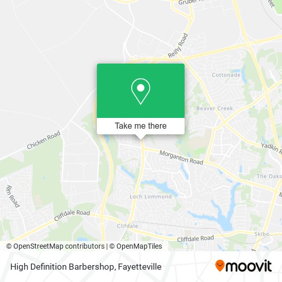 Mapa de High Definition Barbershop