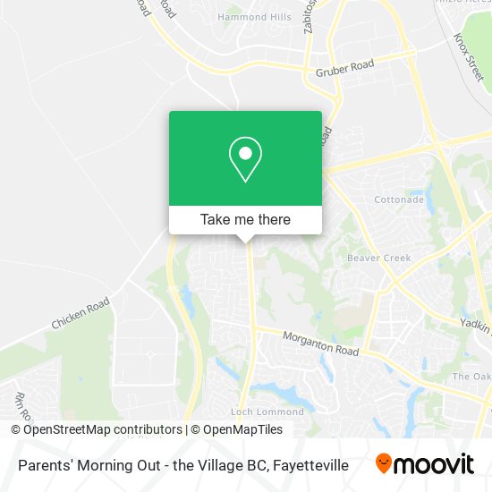 Mapa de Parents' Morning Out - the Village BC