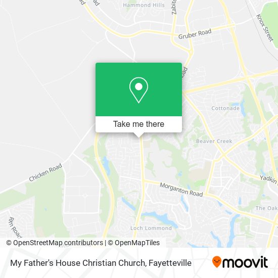 Mapa de My Father's House Christian Church
