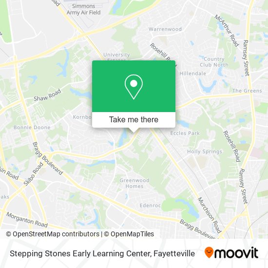 Stepping Stones Early Learning Center map