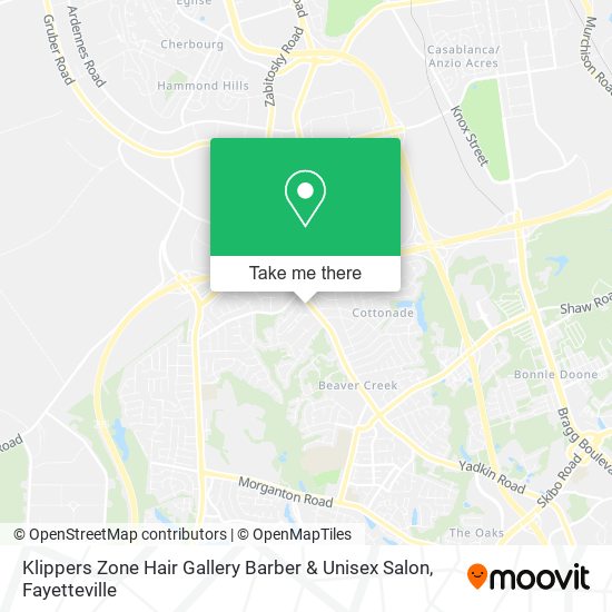 Klippers Zone Hair Gallery Barber & Unisex Salon map