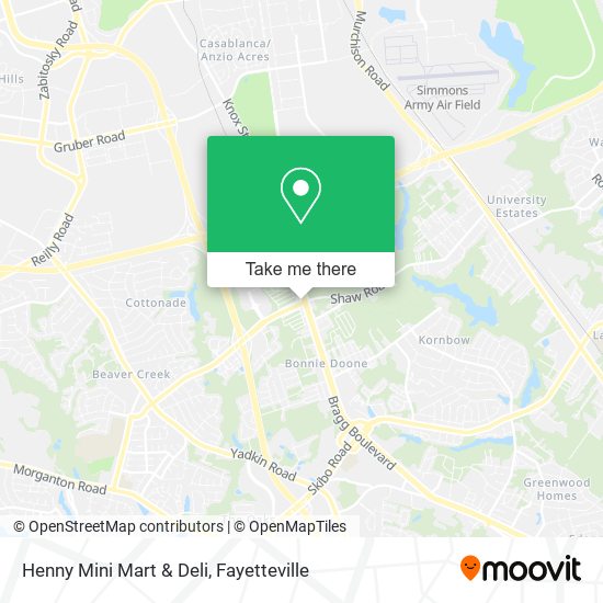 Henny Mini Mart & Deli map