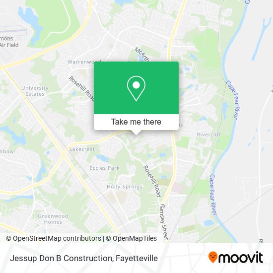 Jessup Don B Construction map