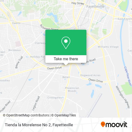 Tienda la Morelense No 2 map