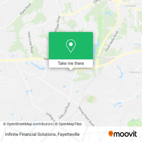 Mapa de Infinite Financial Solutions