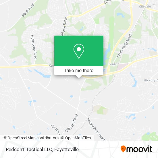 Redcon1 Tactical LLC map