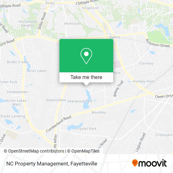 Mapa de NC Property Management
