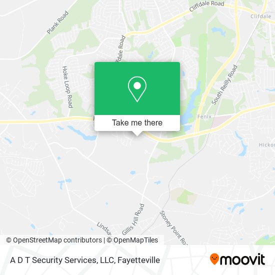 A D T Security Services, LLC map