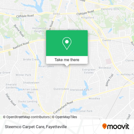 Steemco Carpet Care map